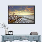 Nassau County Causeway at Sunset Wall Art