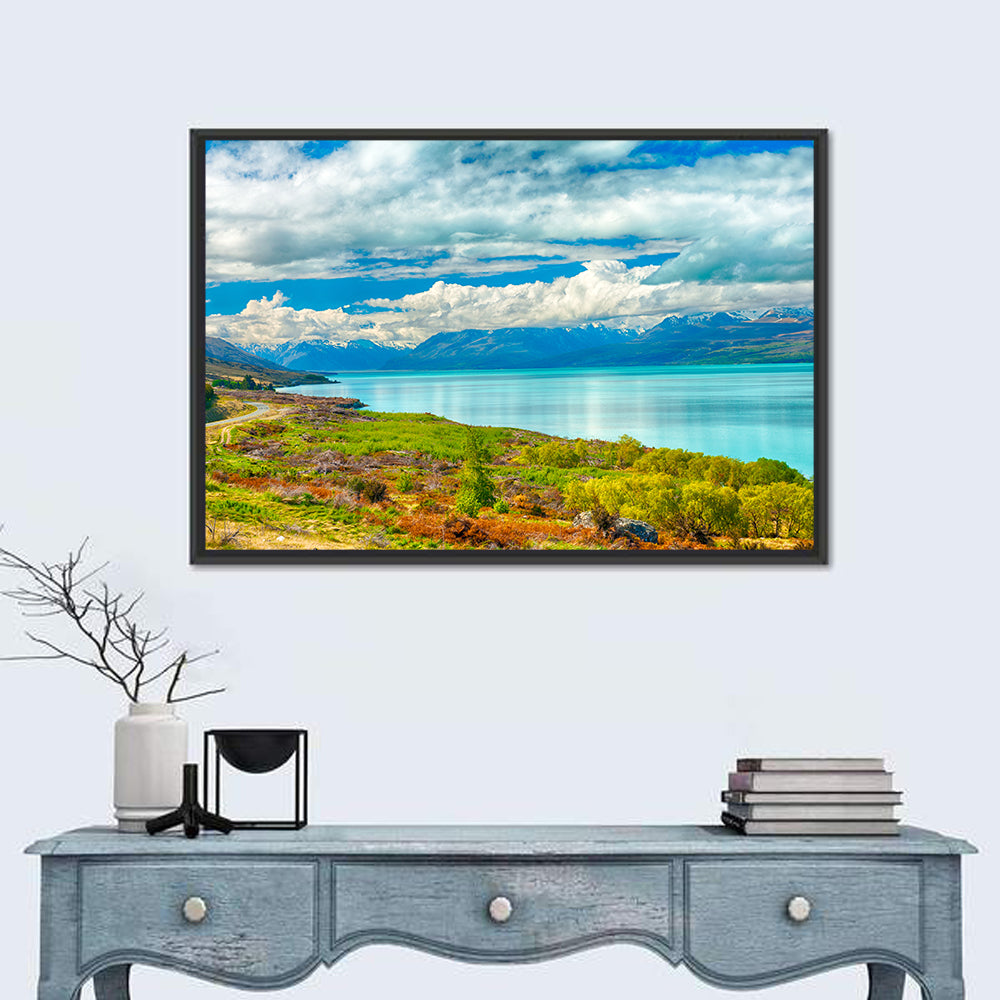Turquoise Lake Pukaki with Mount Cook Wall Art