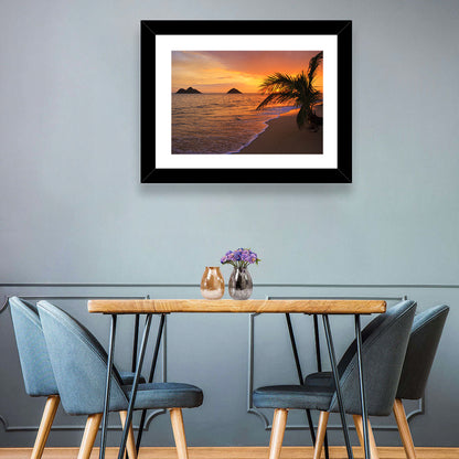Lanikai Beach Sunrise Wall Art