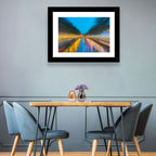 Canal Reflections at Night Wall Art