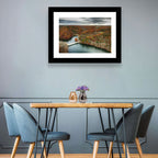 Seneca Lake Aerial View Wall Art