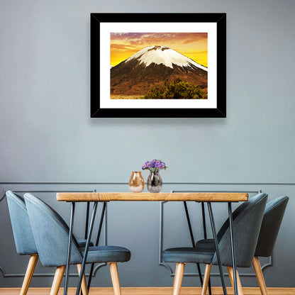 Parinacota Volcano Wall Art