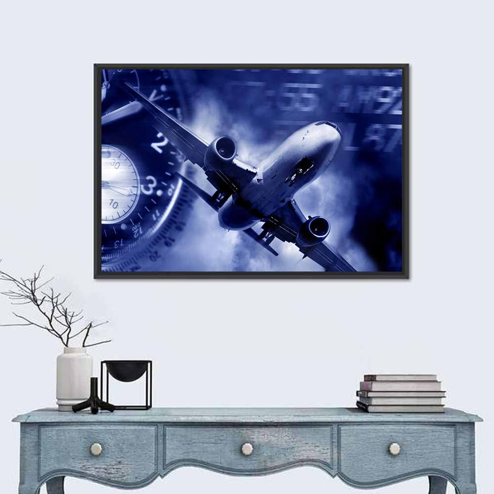 Passengers Plane Wall Art