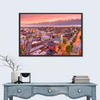 Church Spire at Dusk Wall Art