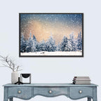 Winter Forest Wonderland Wall Art