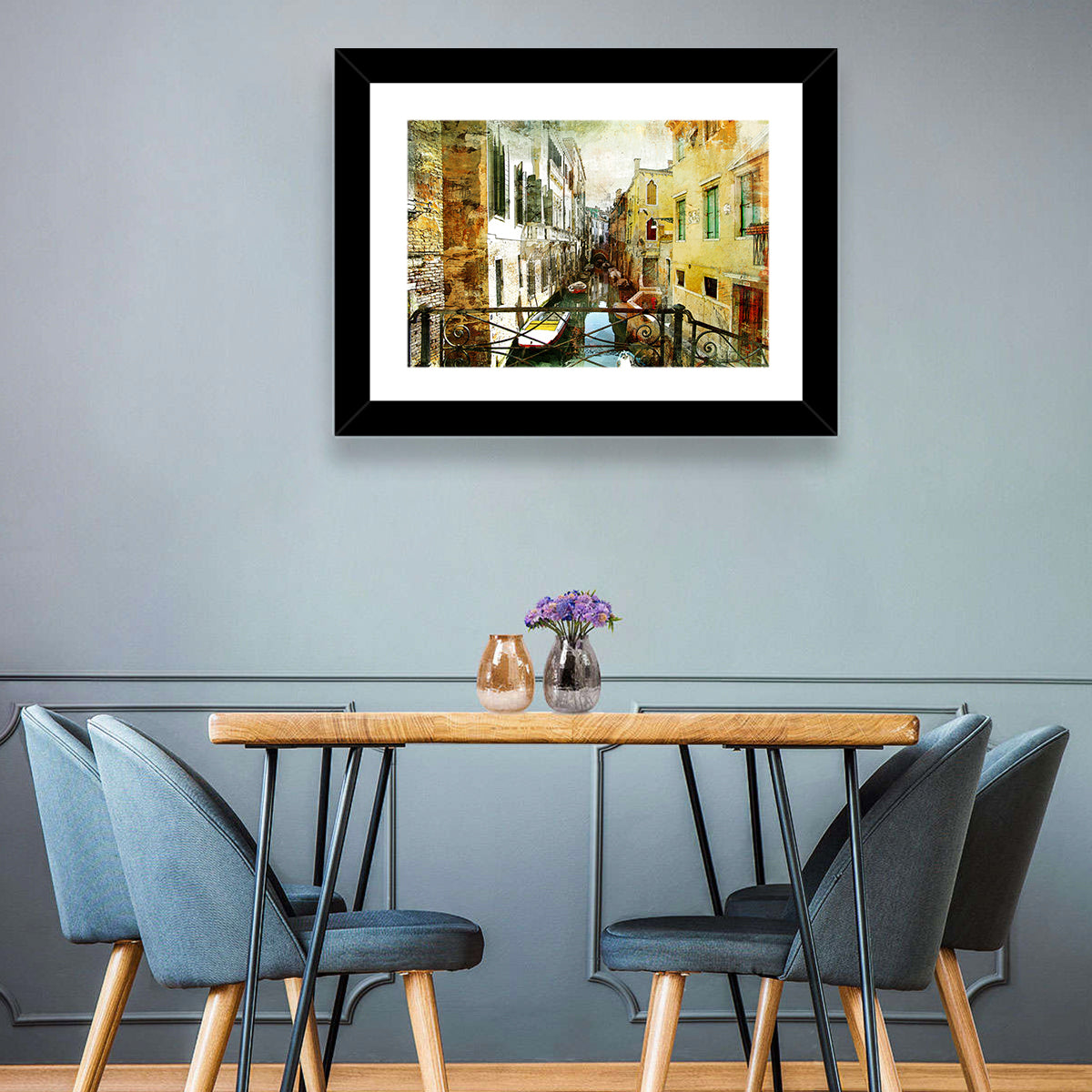 Venice Canal View Wall Art