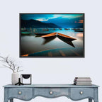 Lake Phewa Sunset Wall Art