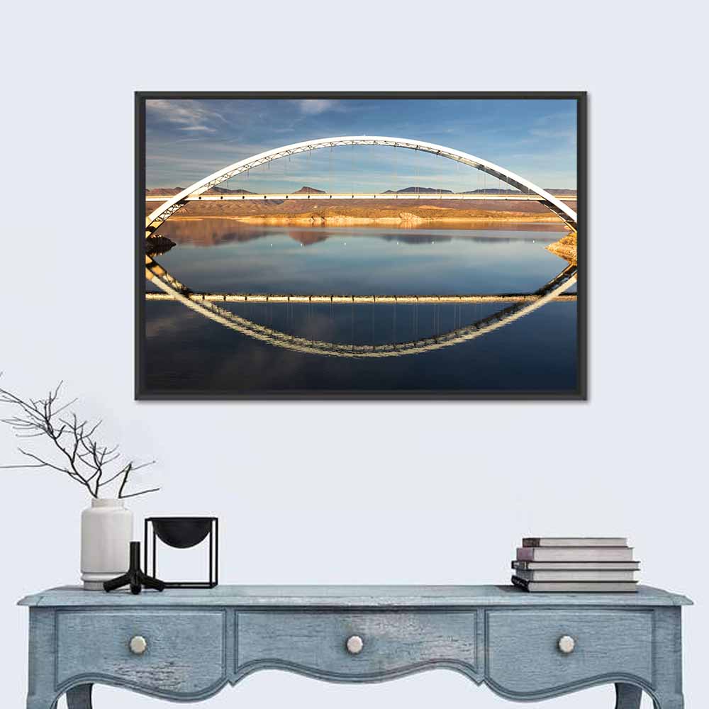 Roosevelt Lake Arch Bridge Wall Art