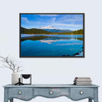 California Mountain Lake Reflection Wall Art