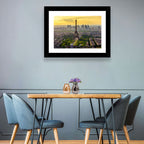 Eiffel Tower at Golden Hour Wall Art