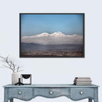 Mount Aragats Winter Landscape Wall Art