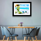 Mojito Beach Scene Wall Art