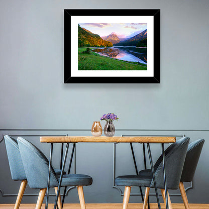 Swiss Lake Obersee Wall Art