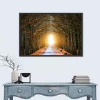 Autumn Oak Tunnel Wall Art
