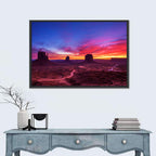 Monument Valley Arizona Sunset Wall Art