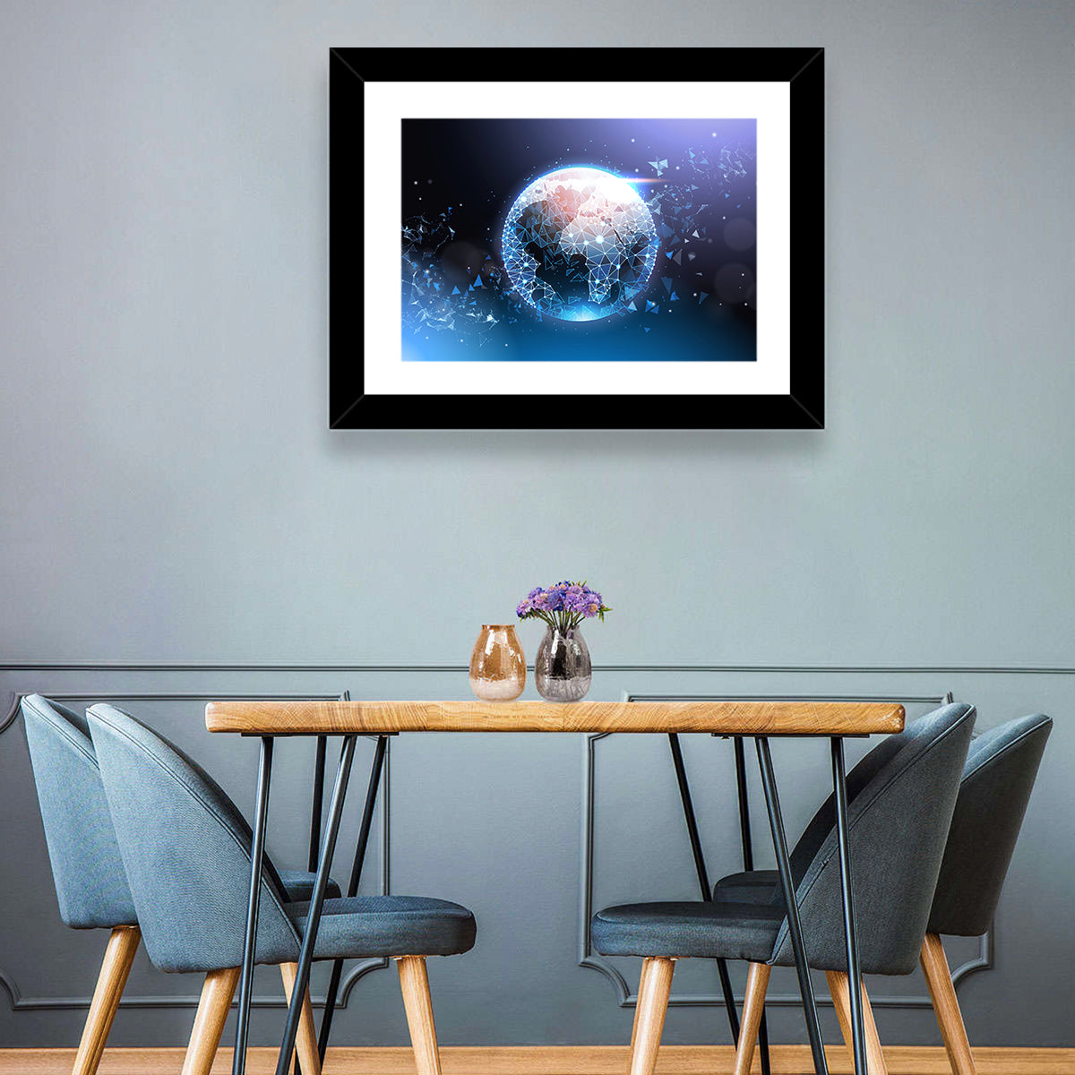 Global Network Concept Wall Art