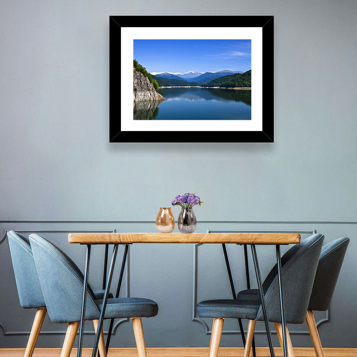 Blue Mountains Lake Wall Art