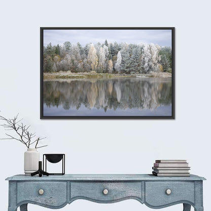 Forest Lake Pskov Region Wall Art