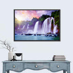 Ban Gioc Banyue Waterfall Wall Art