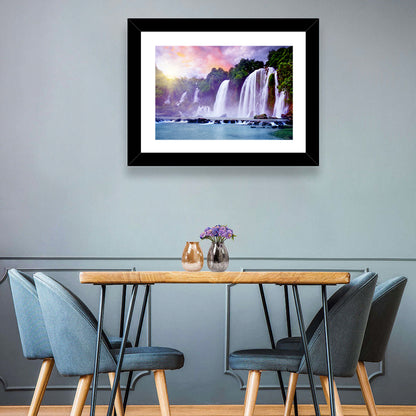 Banyue Waterfall Wall Art