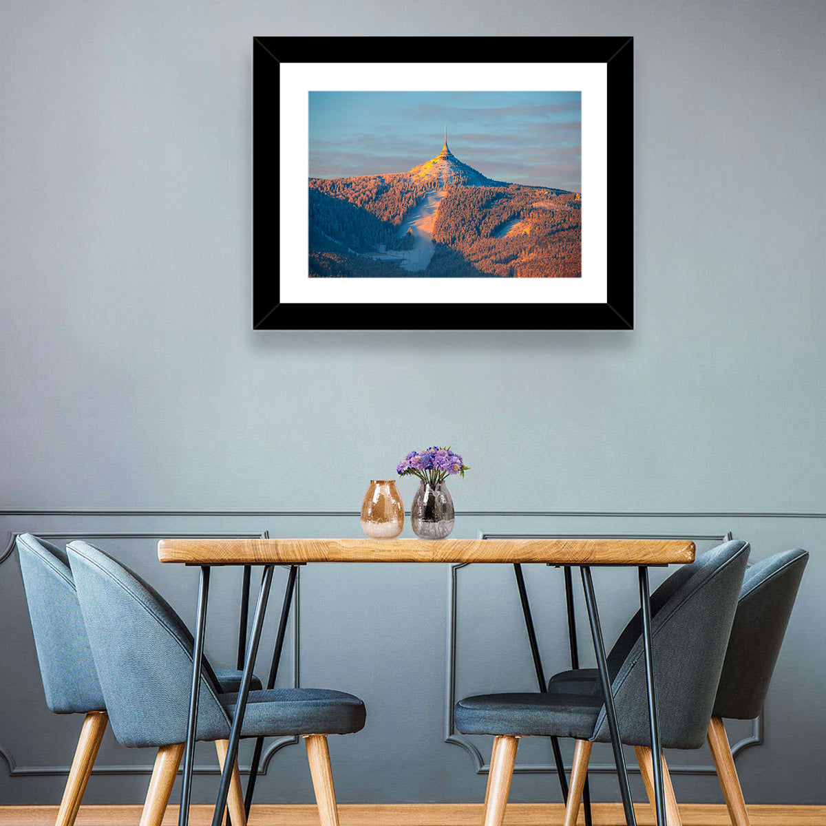 Jested Mountain Wall Art