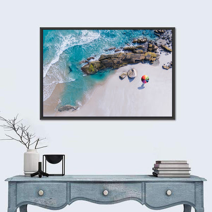 Beach Aerial View Wall Art