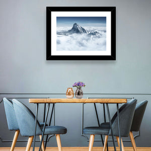 Mountain Above Clouds Wall Art