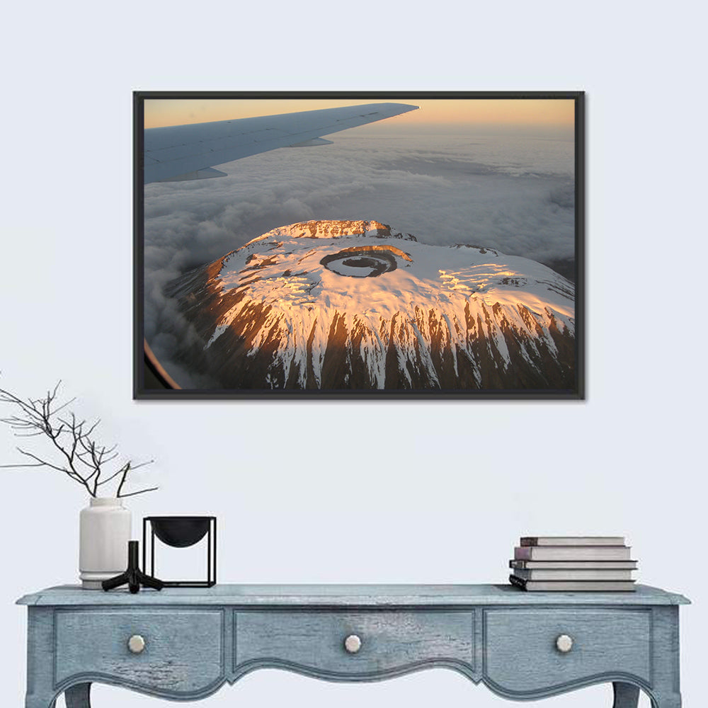 Mount Kilimanjaro Sunset Wall Art