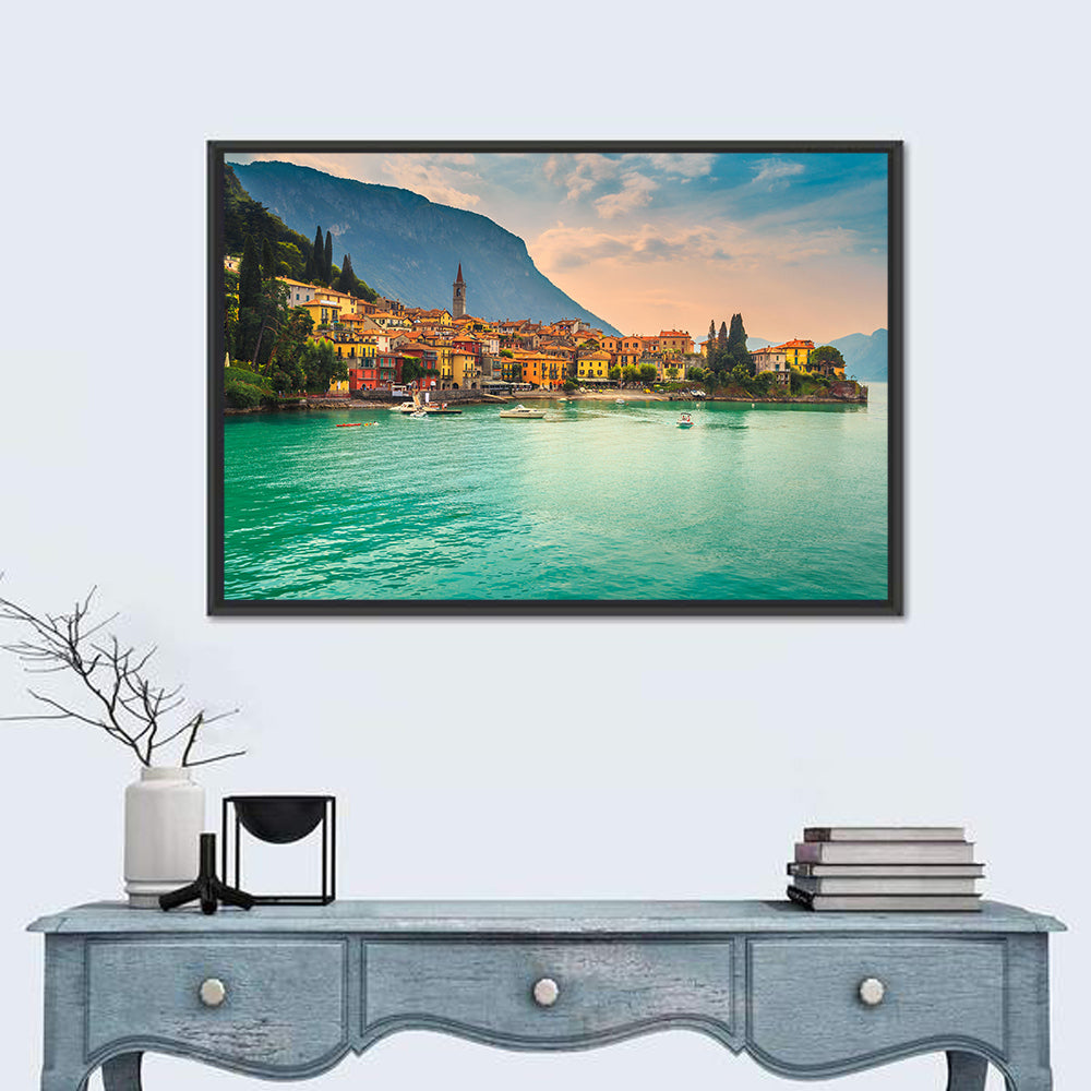Varenna, Lake Como Wall Art in a room, landscape