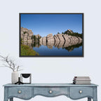 Sylvan Lake Reflection Wall Art