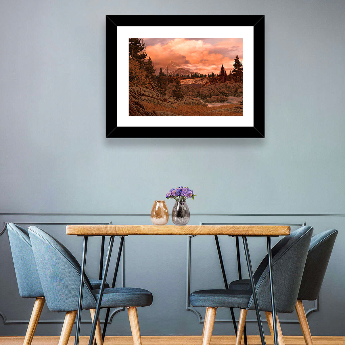 Rocky Mountain Landscape Wall Art