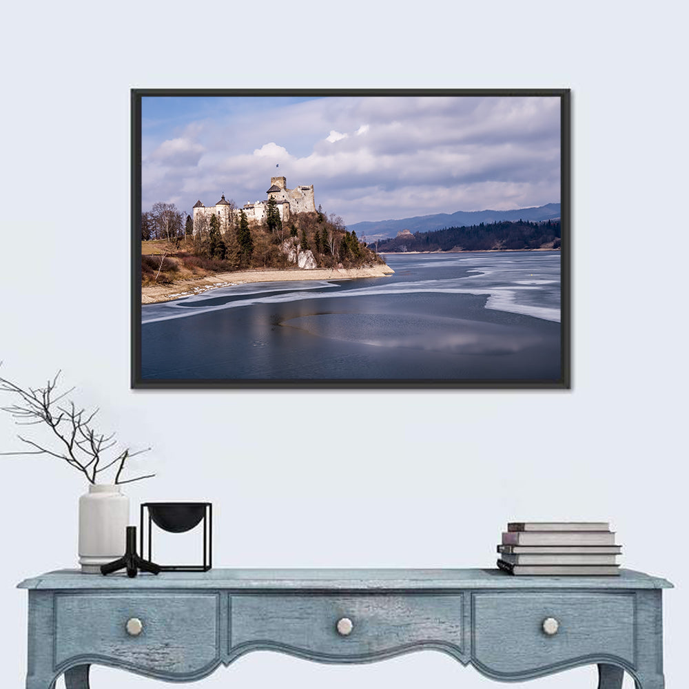 Niedzica Castle on Czorsztynskie Lake Wall Art in a room, landscape