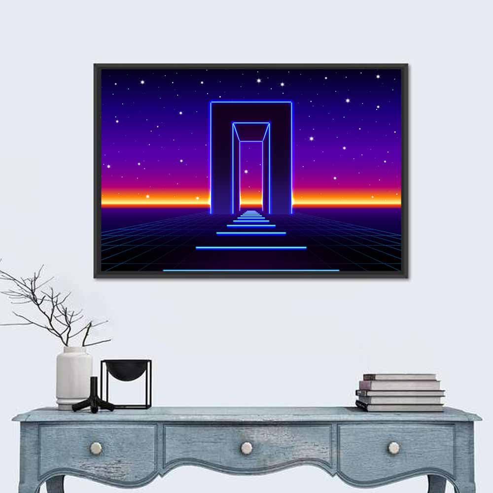 Road To Future Illustration Wall Art