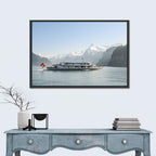 Lake Lucerne Passenger Boat Wall Art
