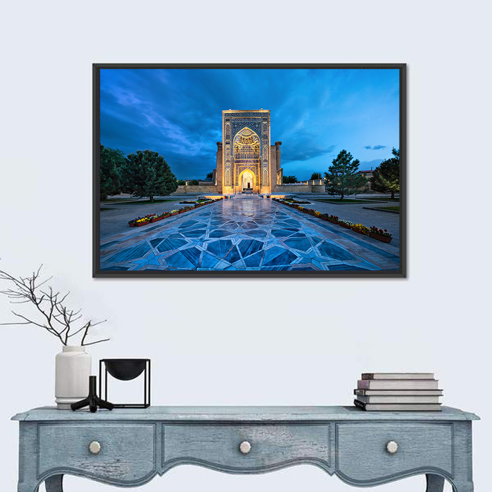 Gur-e-amir Twilight Entrance Wall Art