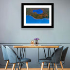 Autumn Forest Lake Wall Art