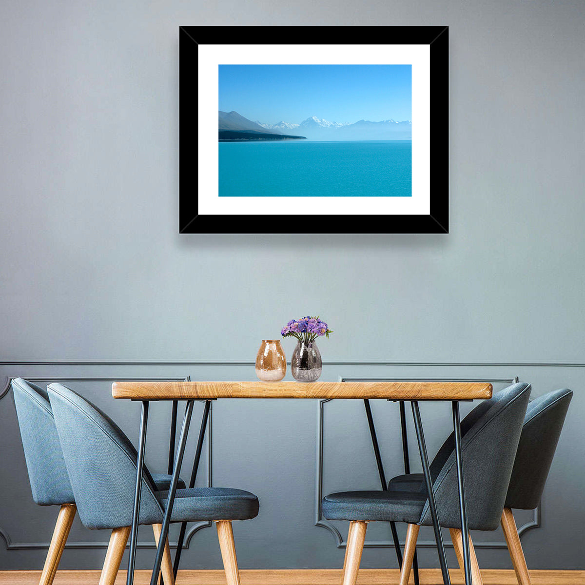 Mt Cook from Lake Pukaki Wall Art