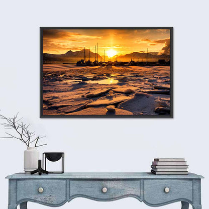 Lofoten Island Sunset Wall Art