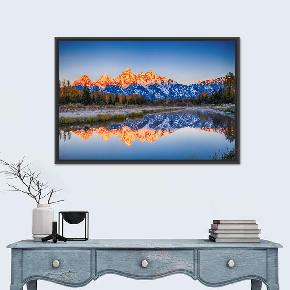 Schwabacher Landing, Grand Teton Sunrise Wall Art