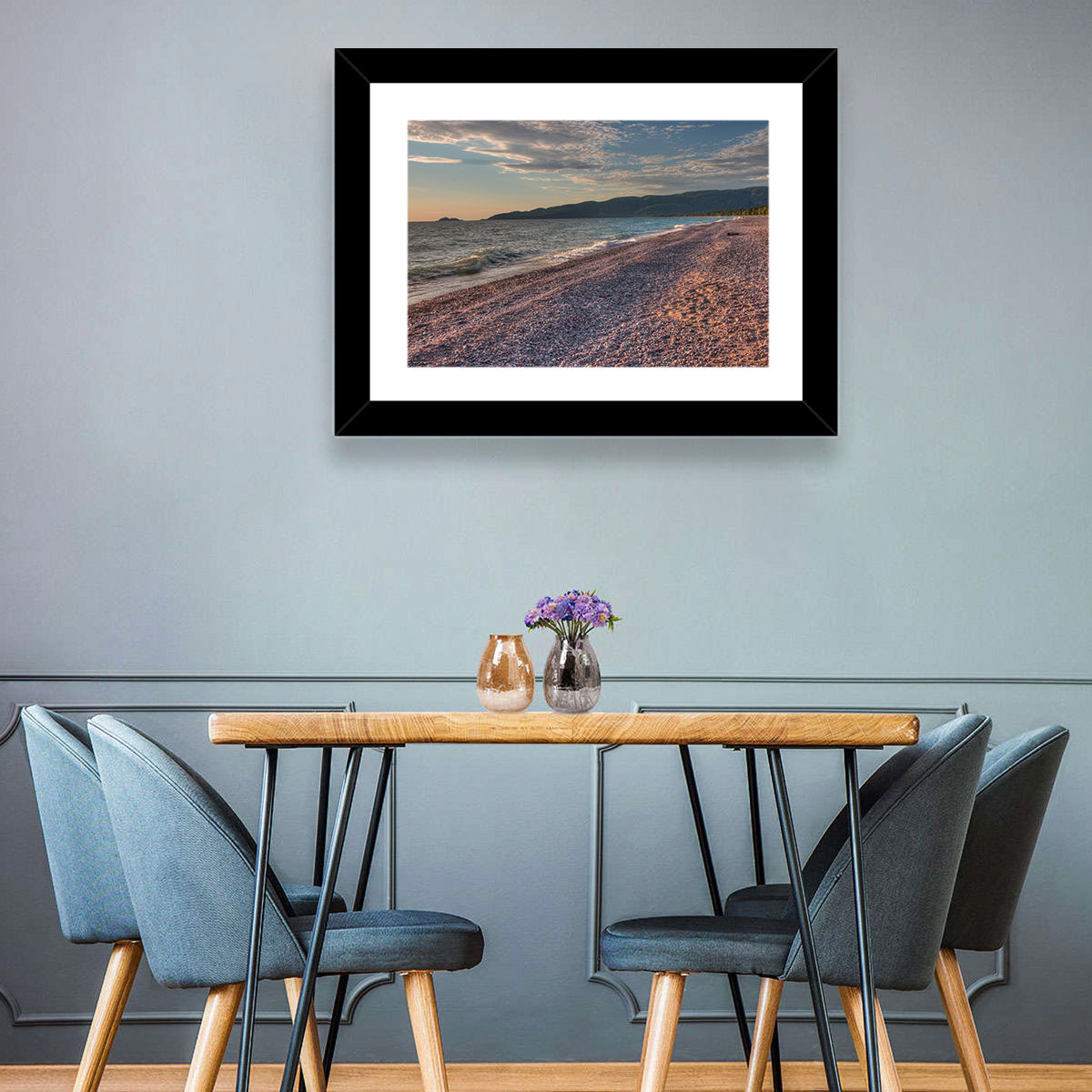 Lake Superior Pebble Beach Wall Art