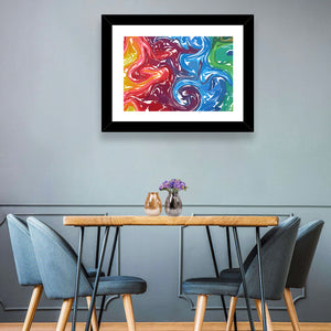 Abstract Fluid Composition Wall Art
