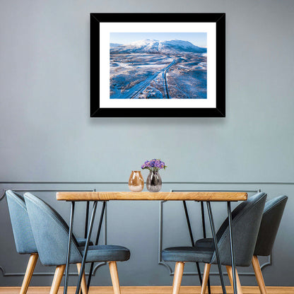 Snow Covered Terrain Wall Art