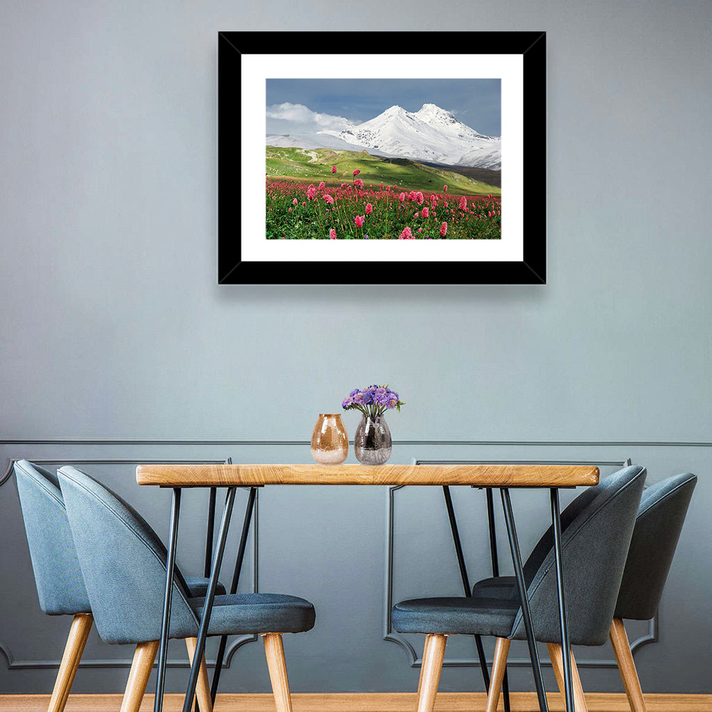 Caucasus Spring Wildflower Meadow Wall Art