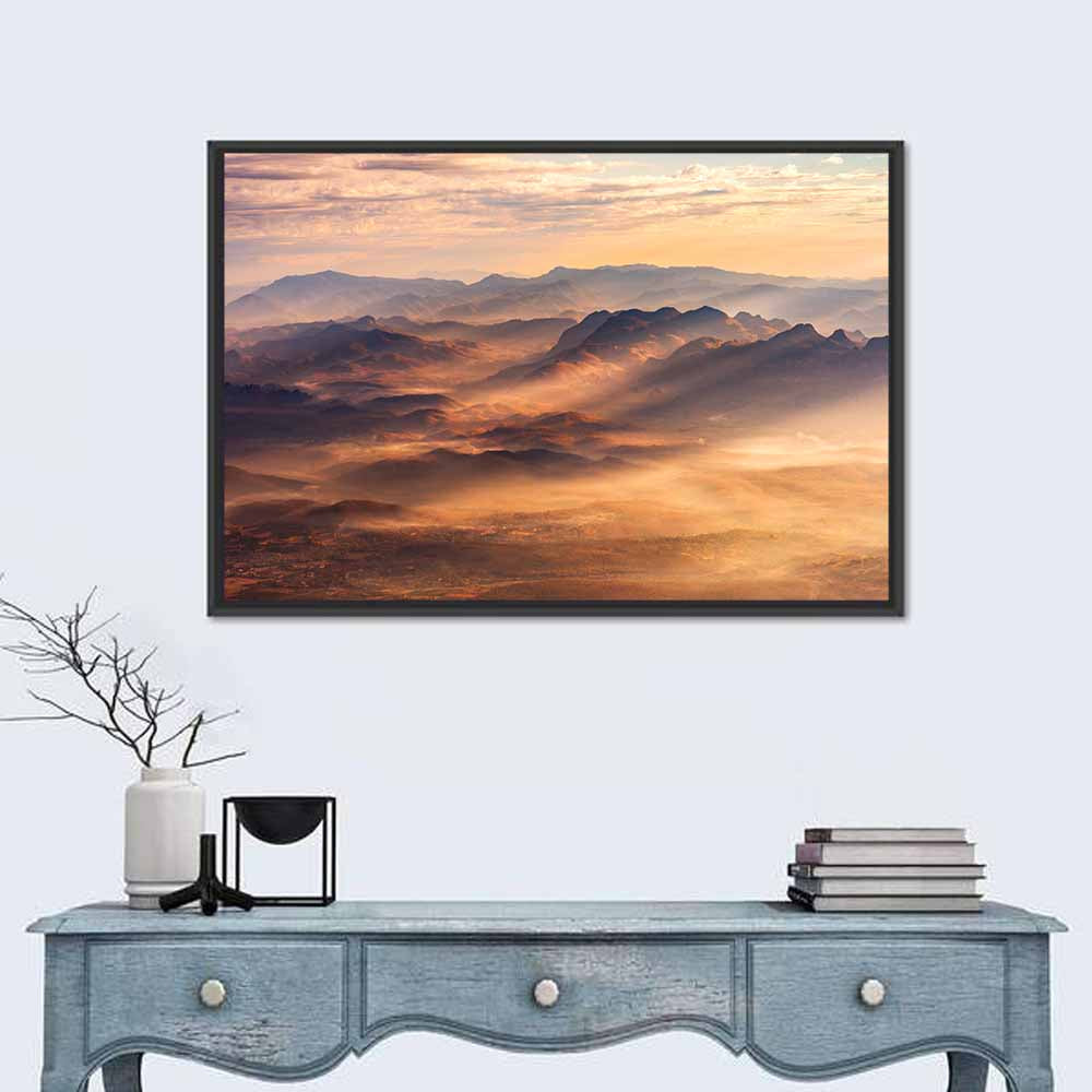 Foggy Chiangdao Mountain Wall Art
