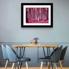 Crimson Woodland Wall Art