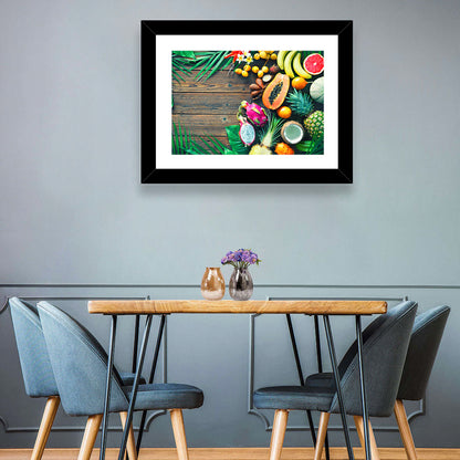 Tropical Fruits Wall Art