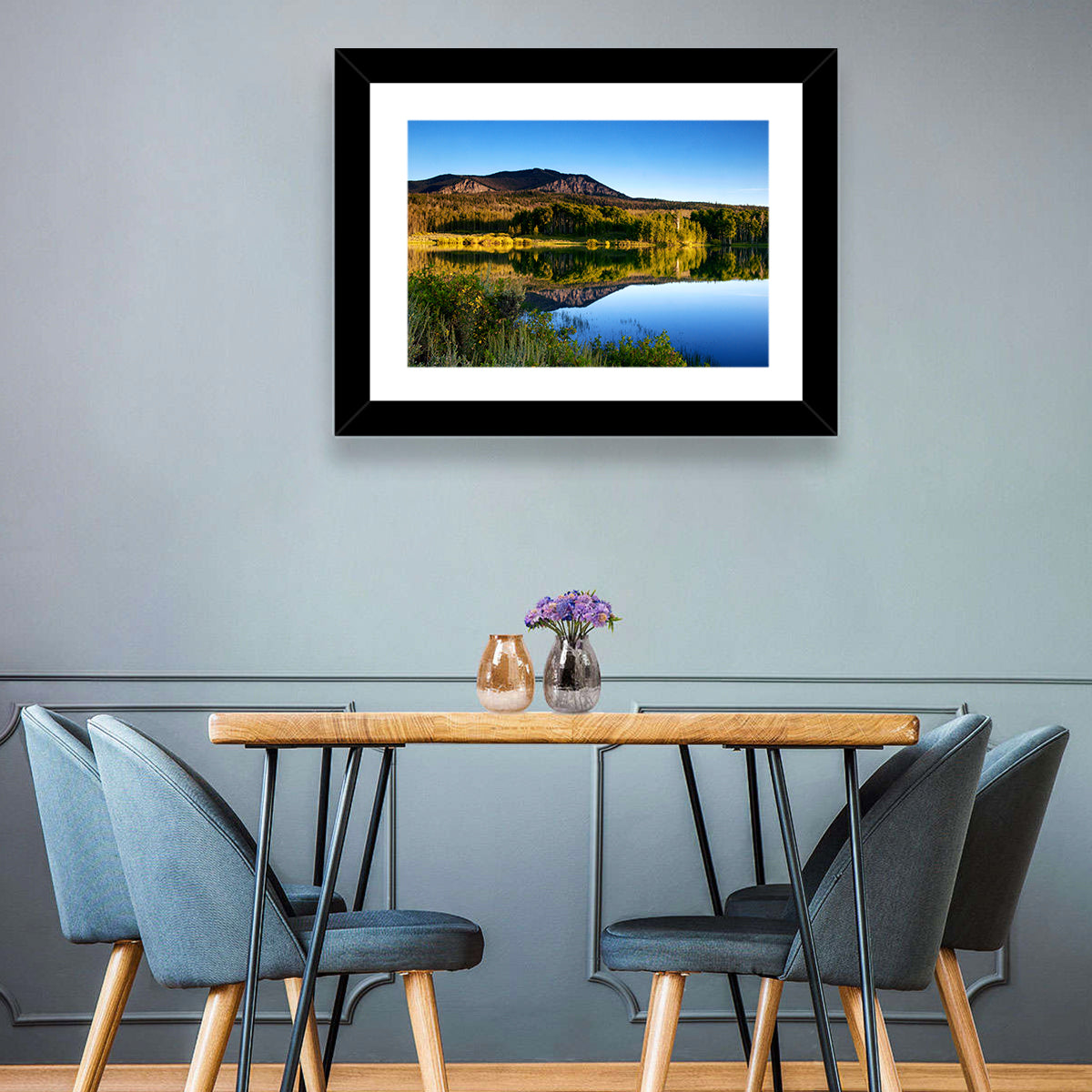 Calm Mountain Lake Wall Art