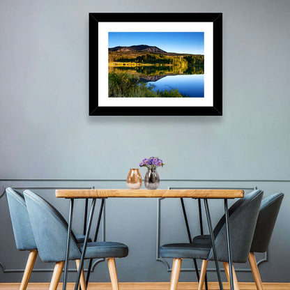 Calm Mountain Lake Wall Art