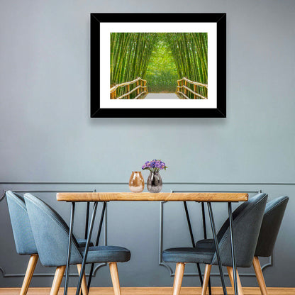 Bamboo Alley Wall Art