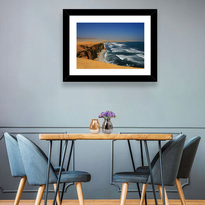Peru Red Beach Wall Art